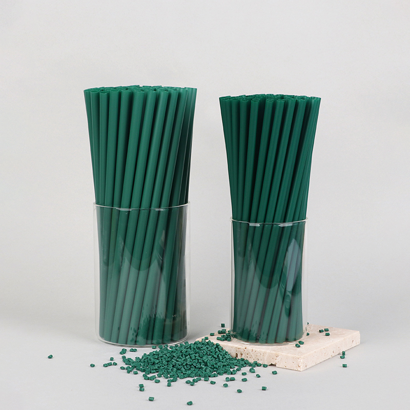 PLA Green Sugarcane Bagasse Straw