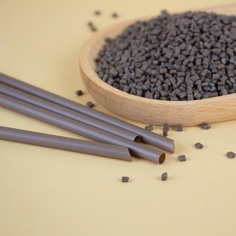 PLA咖啡渣吸管