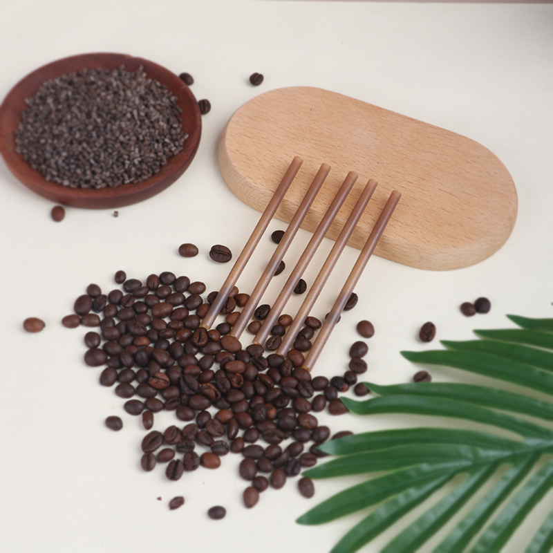 PLA Translucent Coffee Grounds Straw