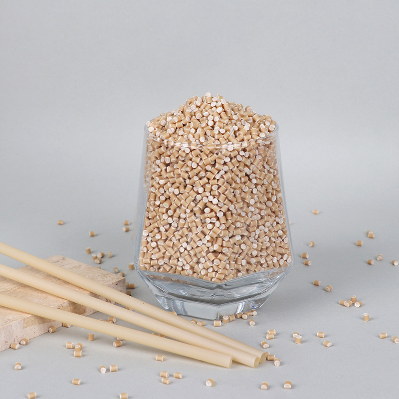 PHA Bamboo Powder Straw Material